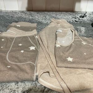 NWOT Karen Neuburger Beige Sleep or Lounge set.